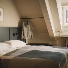 Gemütliches Zimmer im Retro-Look im Landgasthof Riehen